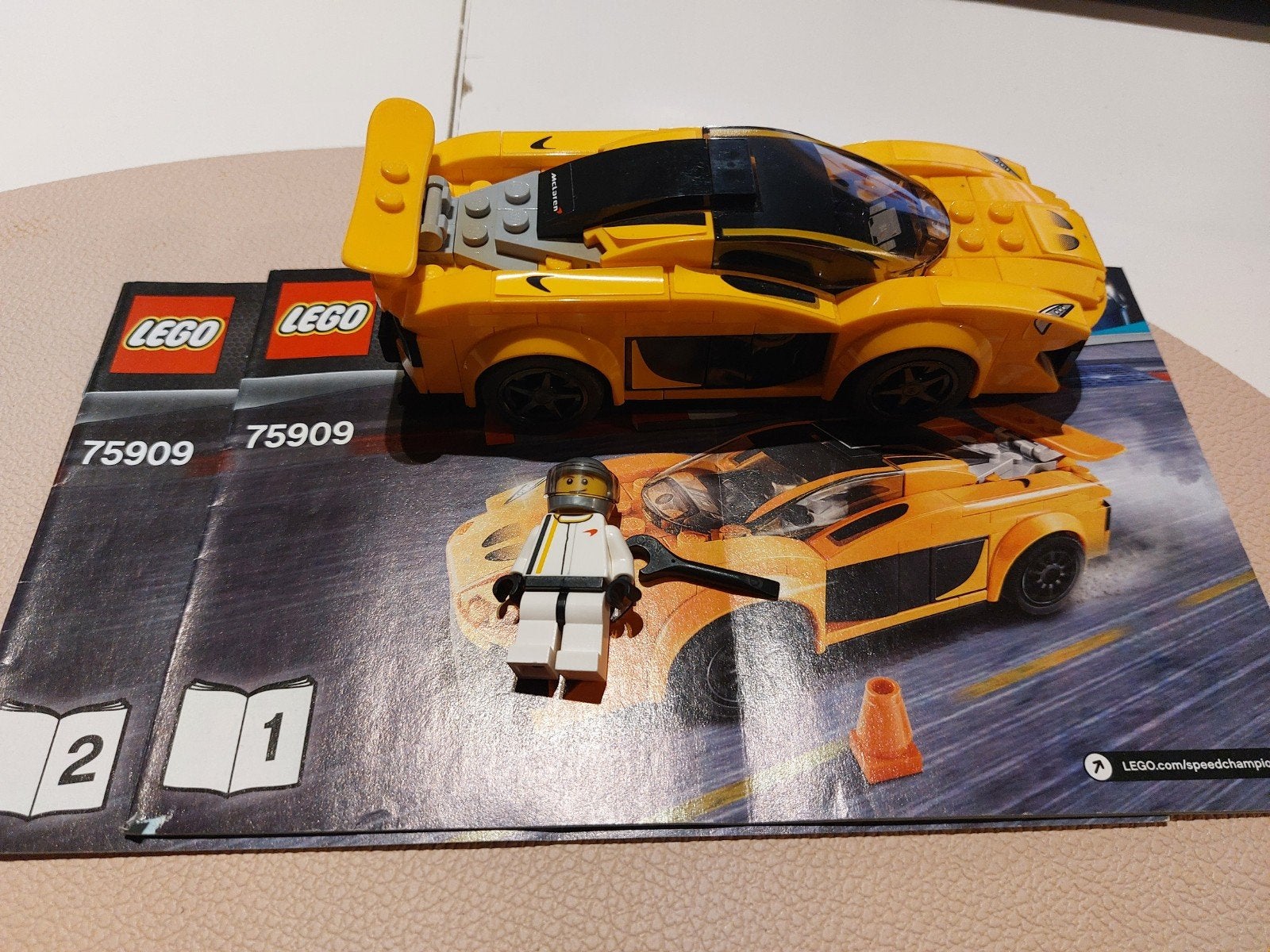 Lego Speed Champions 75909 McLaren P1, Lego, Inclusief minifiguren, Speed Champions, Ophalen of Verzenden