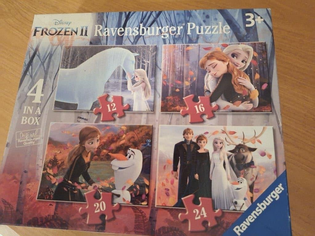 Puzzle Frozen Il, Ophalen, Meer dan 50 stukjes, Gebruikt, 2 tot 4 jaar