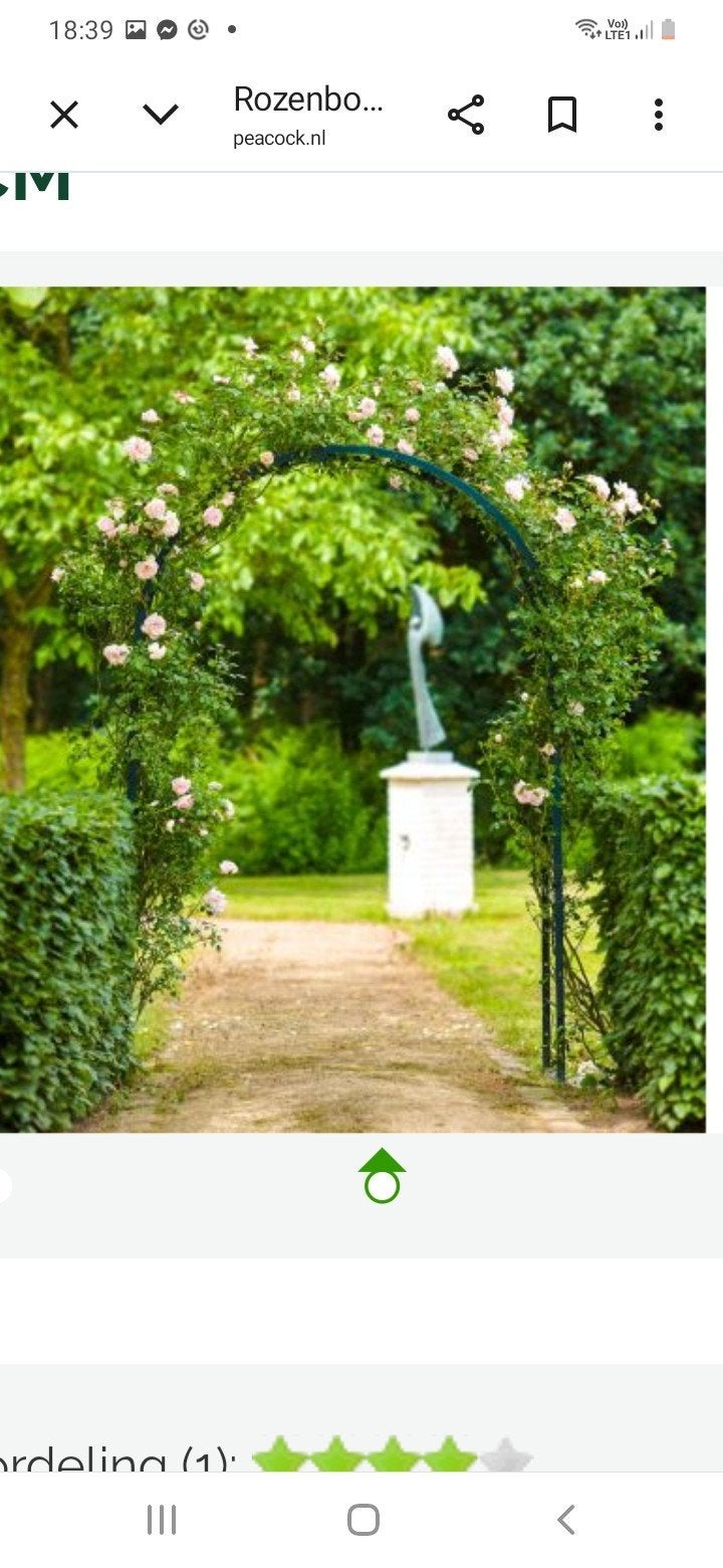 Peacock rozenboog nieuw, Tuin en Terras, Tuinhekken en Hekwerk, Ophalen