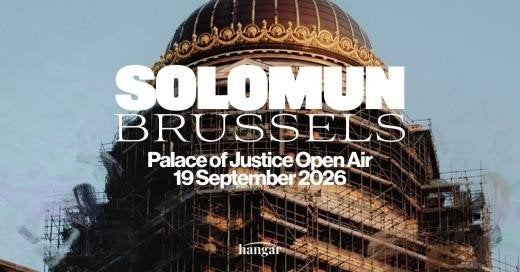 Solomun - 19/09/2026 - Bruxelles - Hangar, Tickets & Billets
