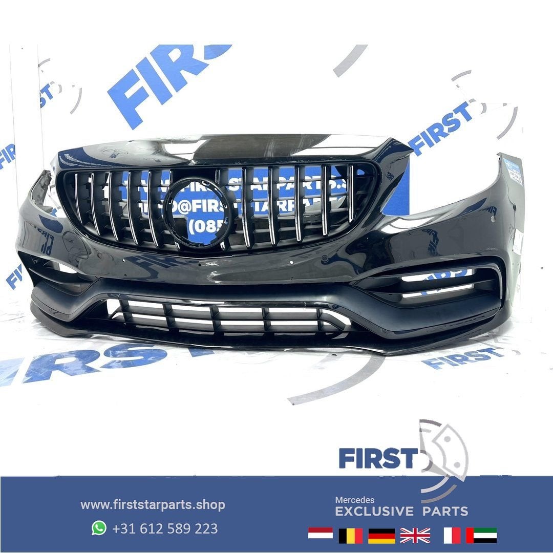 C205 C63 AMG FACELIFT BUMPER COMPLEET Mercedes C Klasse COUP, Gebruikt, -, Voor, Ophalen of Verzenden