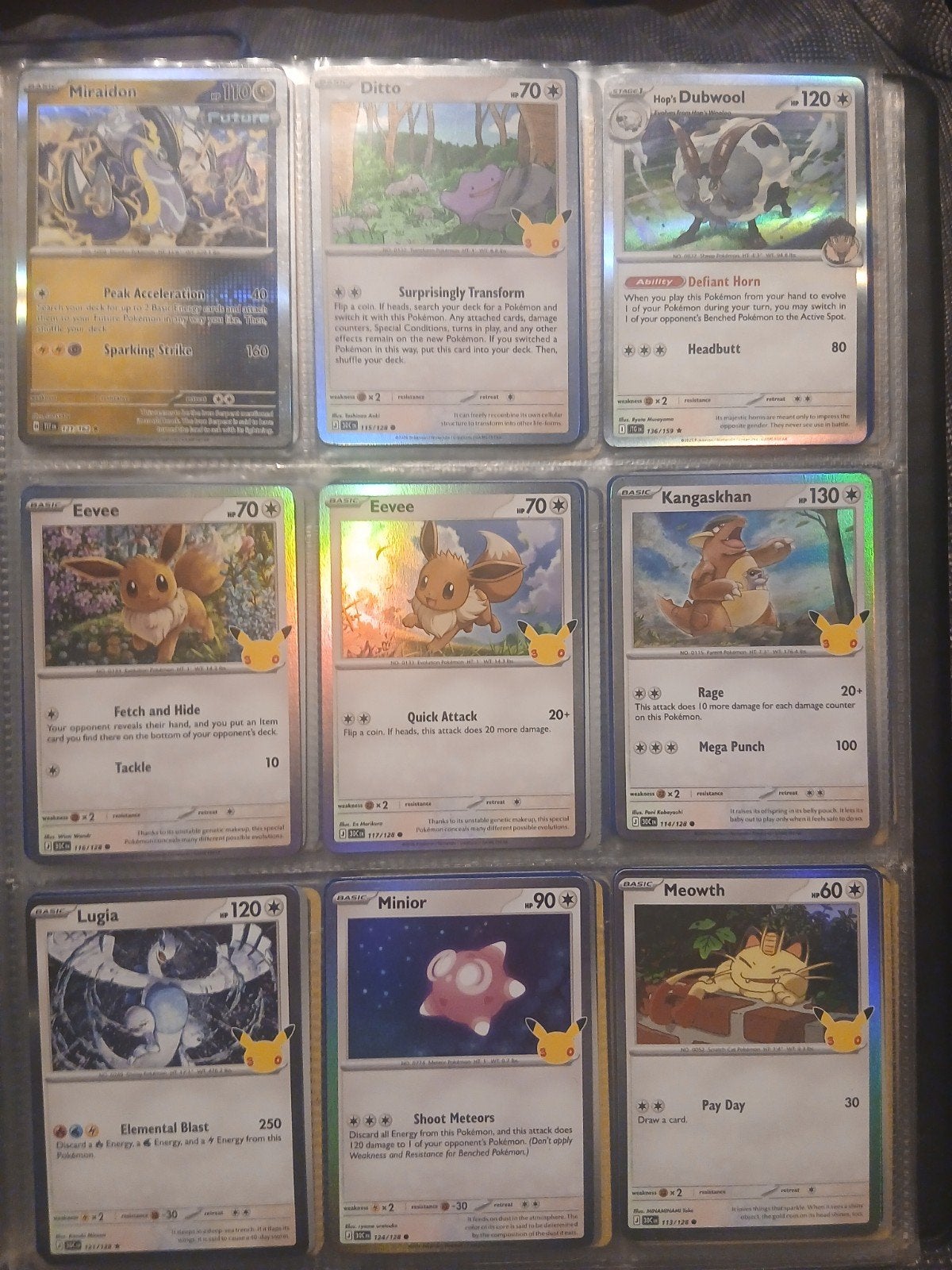 9 pokémon holo´s kaarten, Hobby en Vrije tijd, Ophalen of Verzenden, Nieuw, Meerdere kaarten, Foil