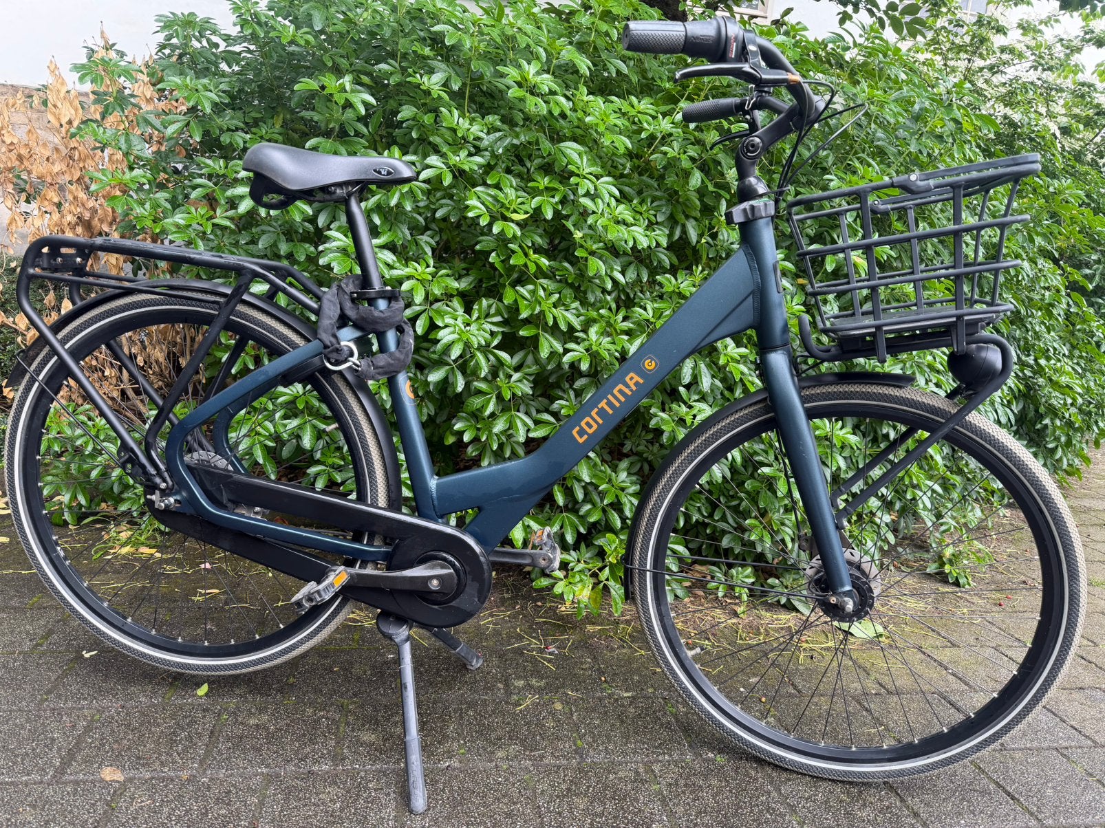 Cortina damesfiets family comfort, Fietsen en Brommers, 47 tot 50 cm, Versnellingen, Zo goed als nieuw, Trommelrem