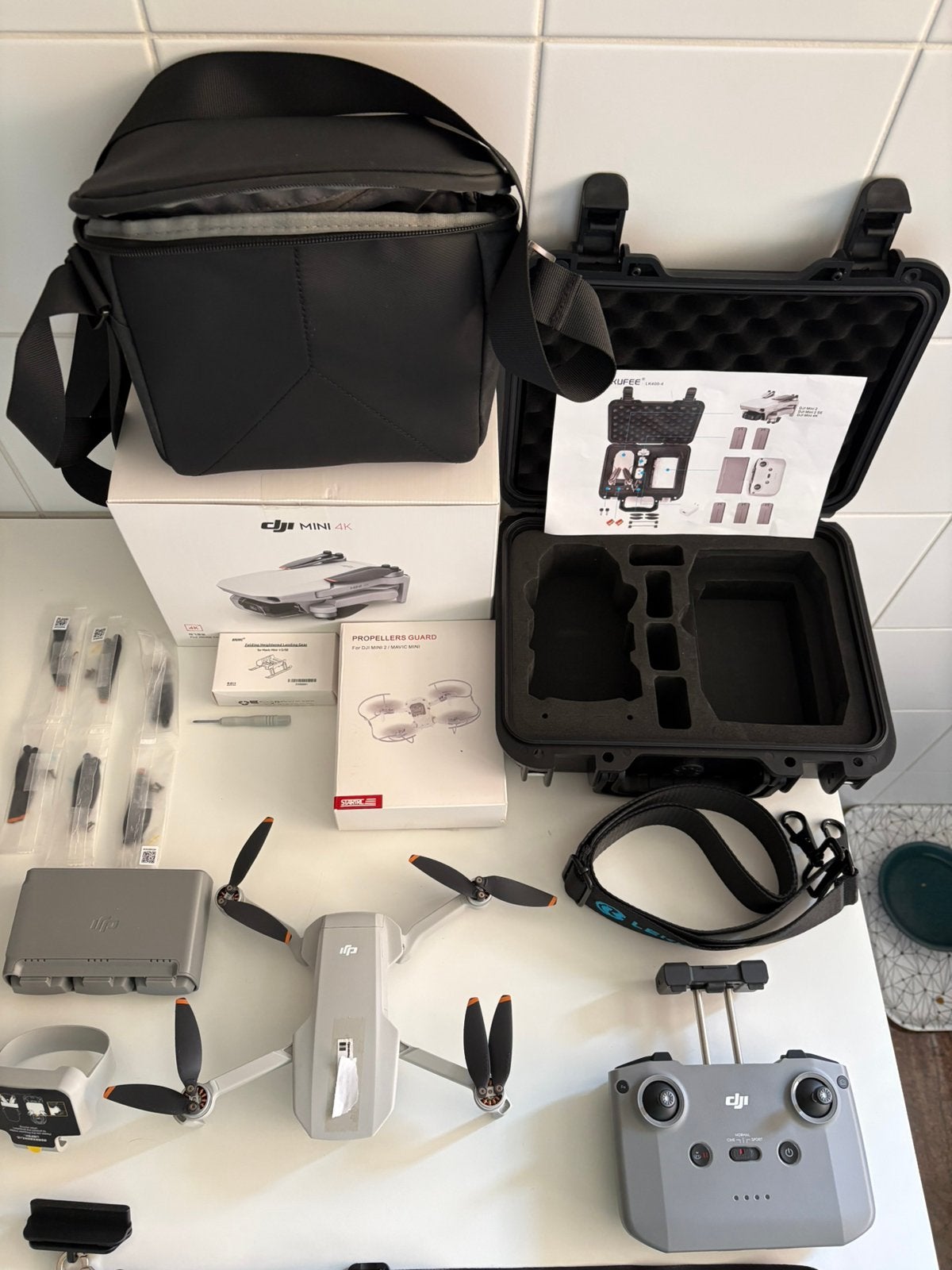 DJI Mini 4K Fly More Combo – Extra accessoires & Hard Case, Enlèvement, Comme neuf, DJI