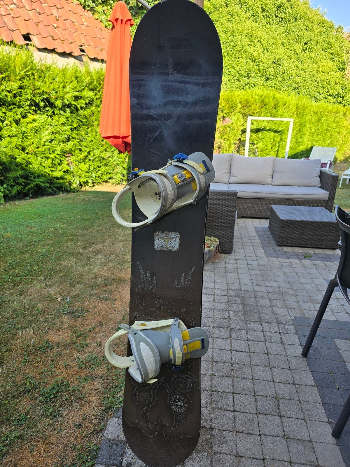 Burton Bullet 157 Snowboard + Burton Bindingen, Ophalen, Gebruikt, Board