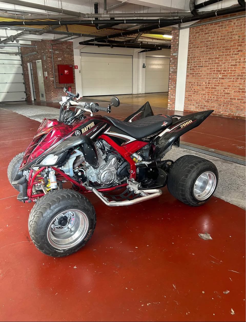 Yamaha raptor 700r, Motoren, 1 cilinder, 700 cc, 12 t/m 35 kW
