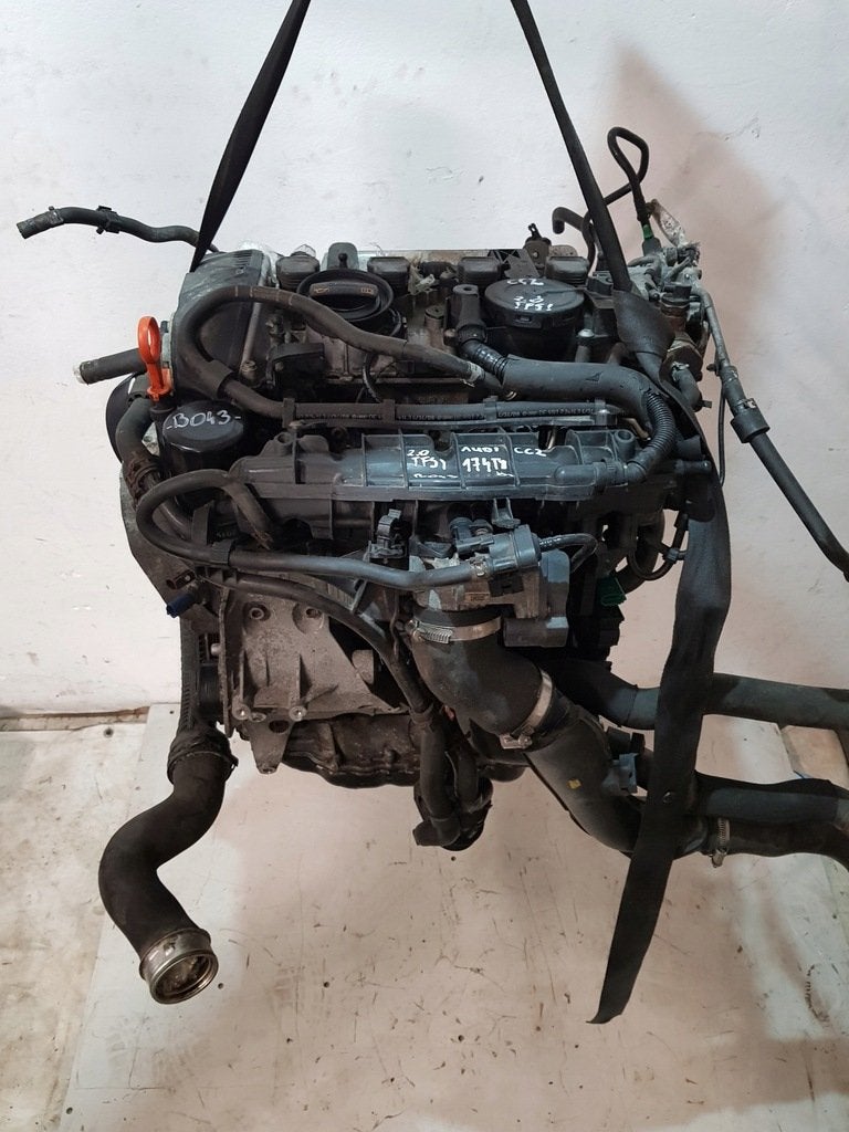 Moteur CCZD Complet VW TIGUAN AUDI A3, Envoi, Utilisé, Skoda
