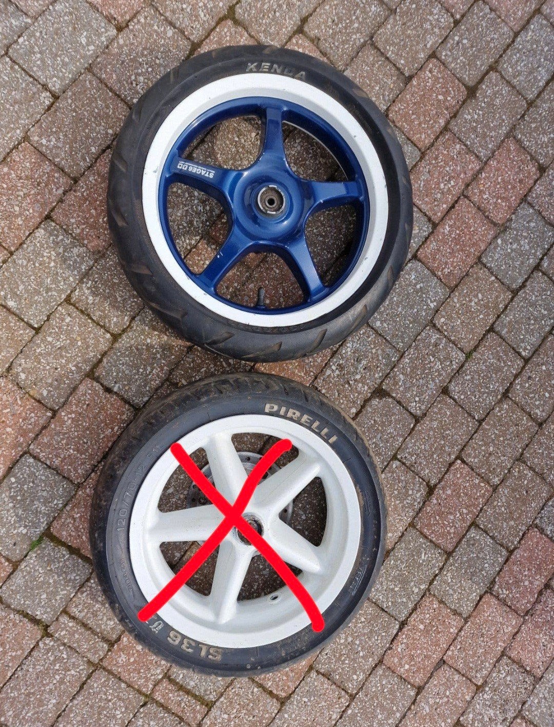 mbk booster en aerox velgen, Fietsen en Brommers, Ophalen, Aerox