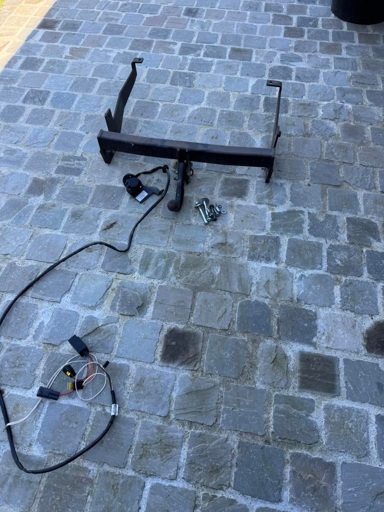 Peugeot trekhaak met module, Ophalen, Gebruikt