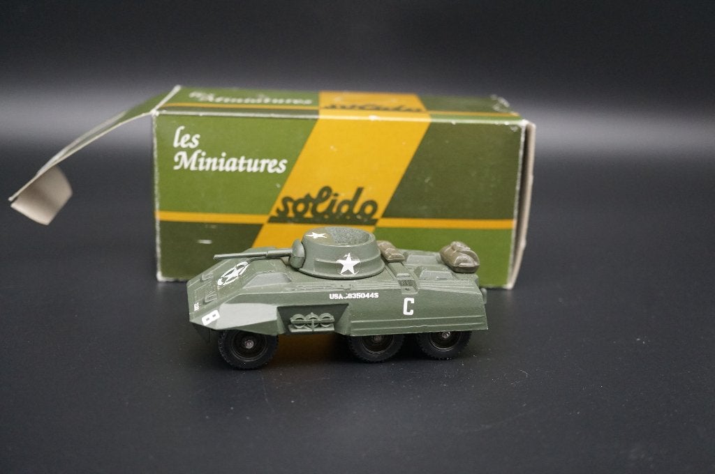 Voiture de combat Solido Ford M8 Greyhound - 1/50 - TOP, Enlèvement ou Envoi