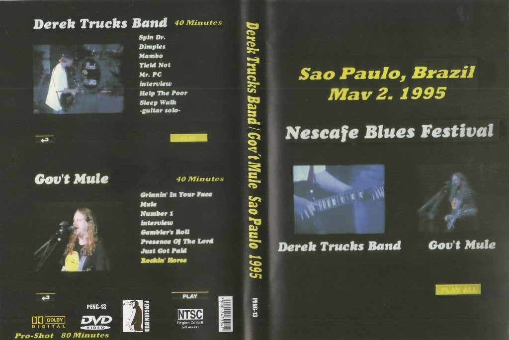 DVD - GOV'T MULE + DEREK TRUCKS BAND, Envoi, Neuf, dans son emballage, Concert