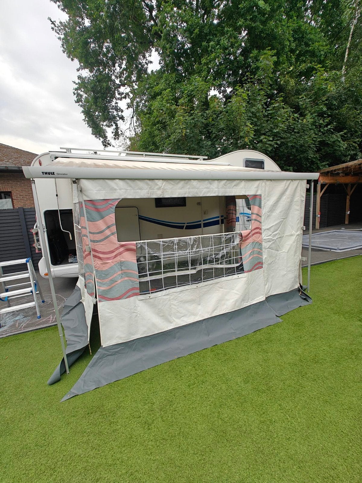 ​Thule Omnistor winterbestendige voortent / tentwanden set, Ophalen, Thule