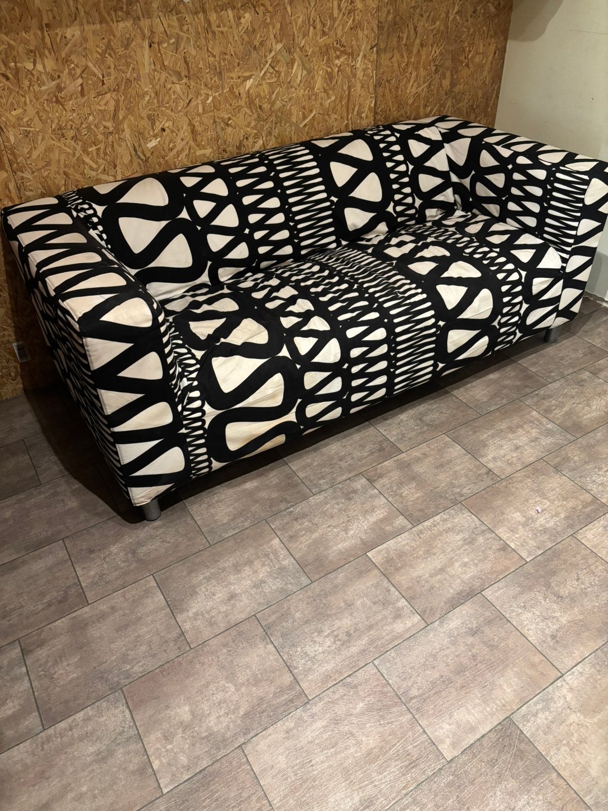 Ikea klippan, Huis en Inrichting, Zetels | Zetels, Ophalen, Gebruikt, Tweepersoons, Rechte bank