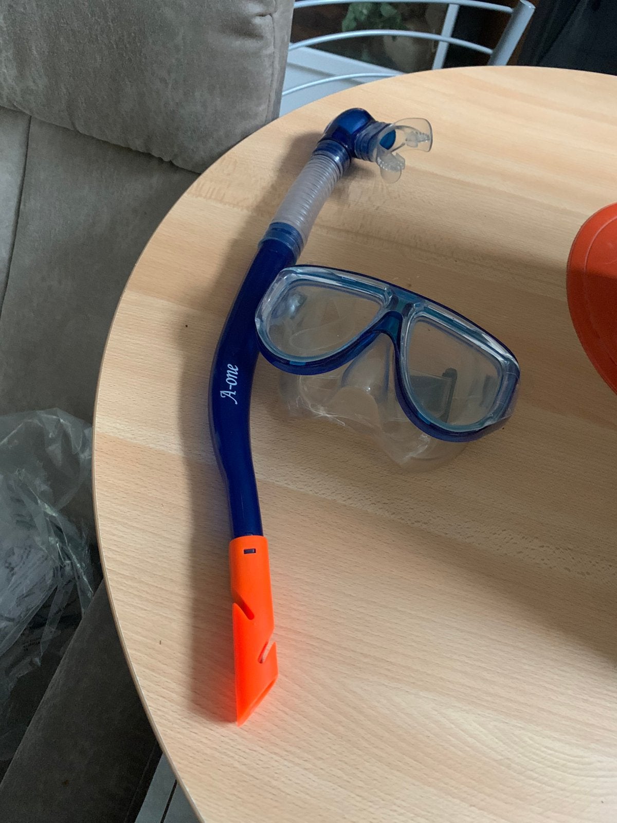 Duikbril, Ophalen, Zo goed als nieuw