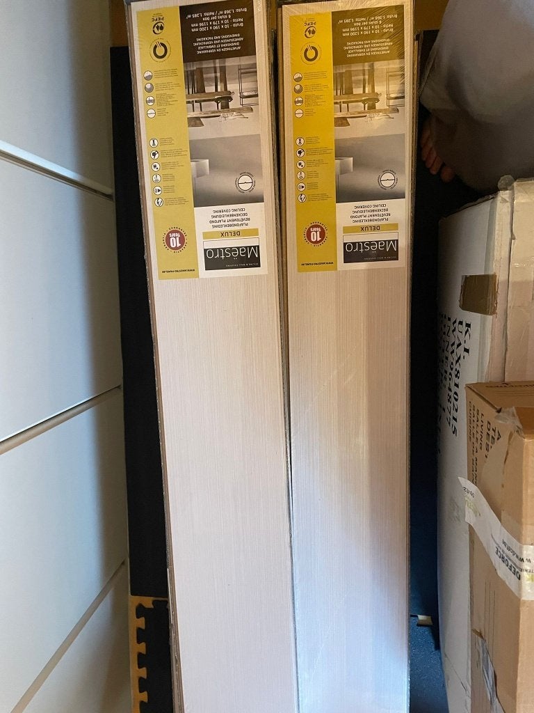 Planchetten plafond, Ophalen, Nieuw, Plank