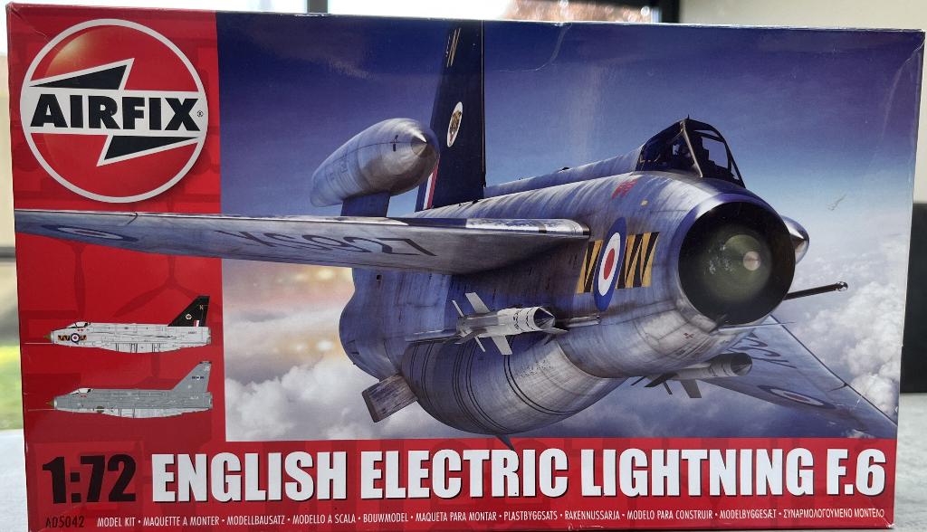 Maquette d'avion Electric Lightning F.6, Hobby & Loisirs créatifs, Enlèvement ou Envoi, Neuf, 1:72 à 1:144, Avion