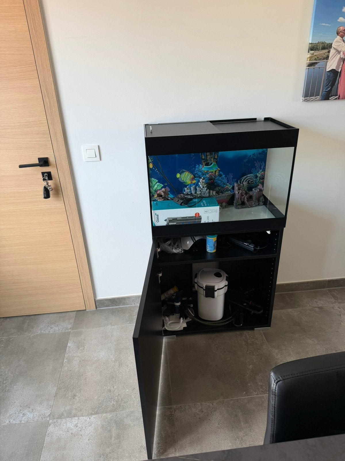 Aquarium, Ophalen, Zo goed als nieuw