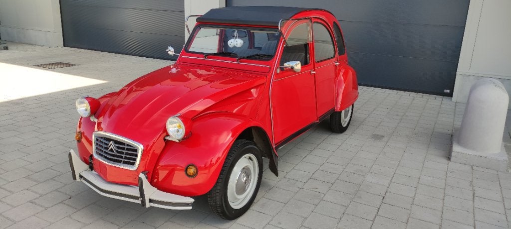Mooie 2cv 1987, Autos, Rouge, Achat, 4 portes, 602 cm³