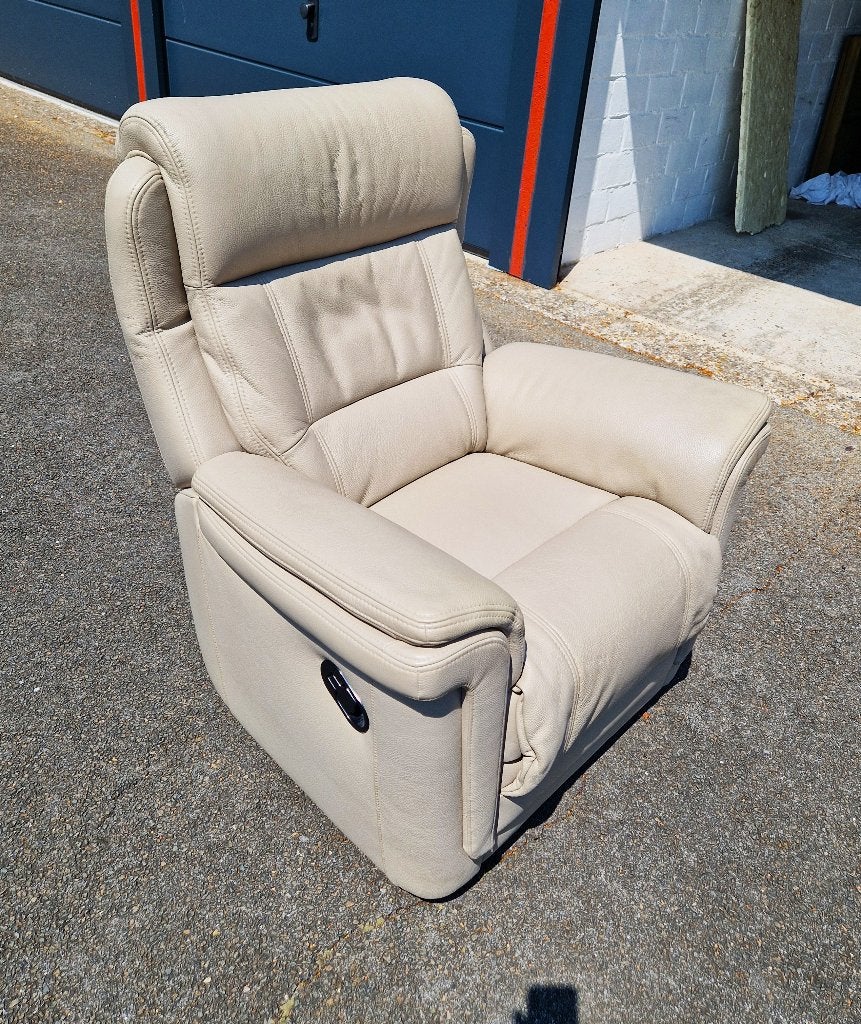 Te koop, Maison & Meubles, Canapés | Salons, Comme neuf, Banc droit, Une personne, Moins de 150 cm, 75 à 100 cm, Cuir, Enlèvement
