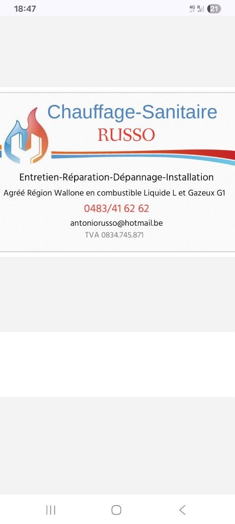 Entretien chaudière mazout et gaz, Garantie, Entretien ou Restauration