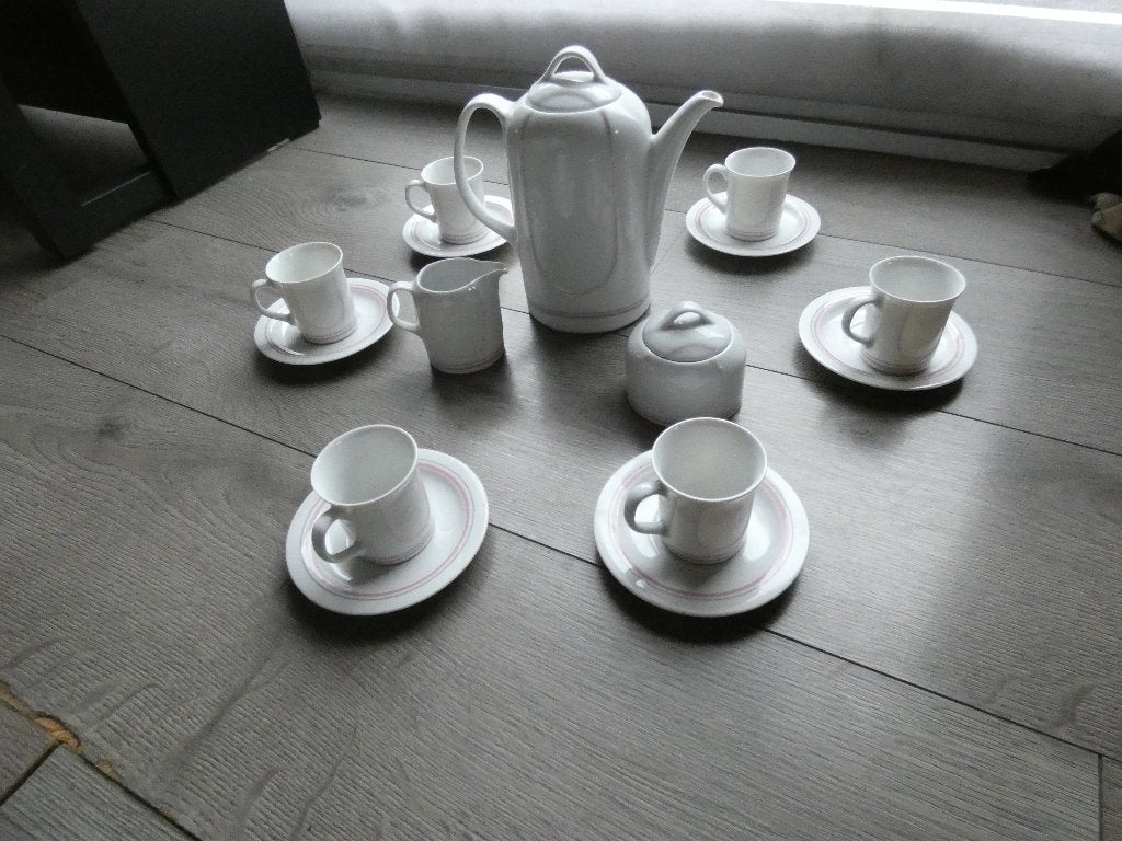 Schönwald Porseleinen Koffieservies - 6 Personen, Ophalen