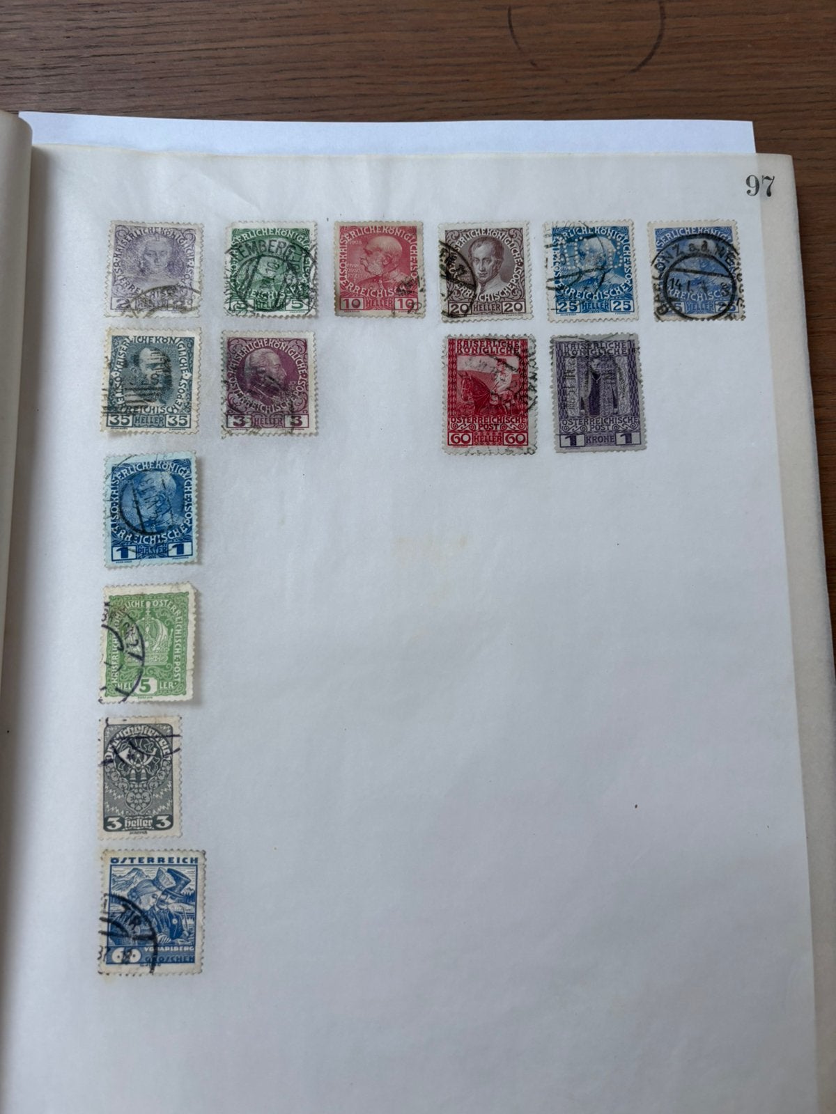 Oude Oostenrijkse postzegels, Postzegels en Munten, Ophalen of Verzenden
