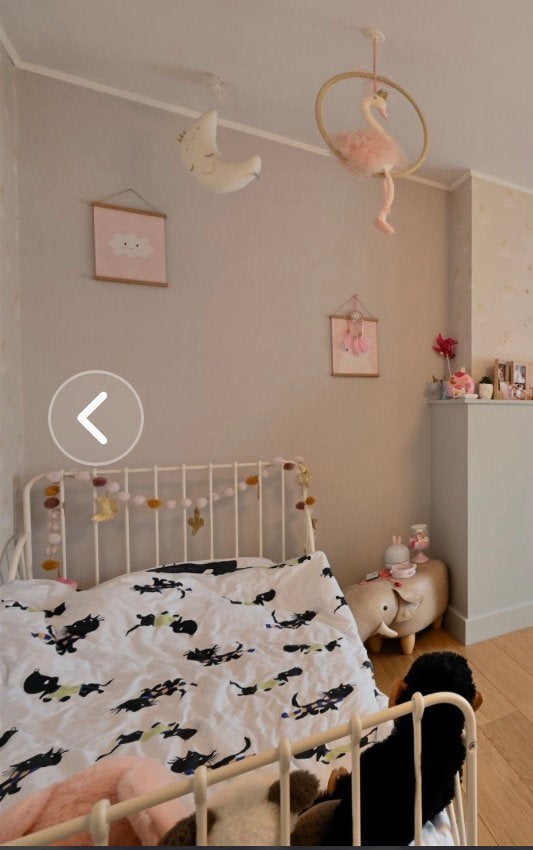 Kindermeegroeibed incl matras, Enfants & Bébés, Sommier à lattes, 85 à 100 cm, Enlèvement, Utilisé
