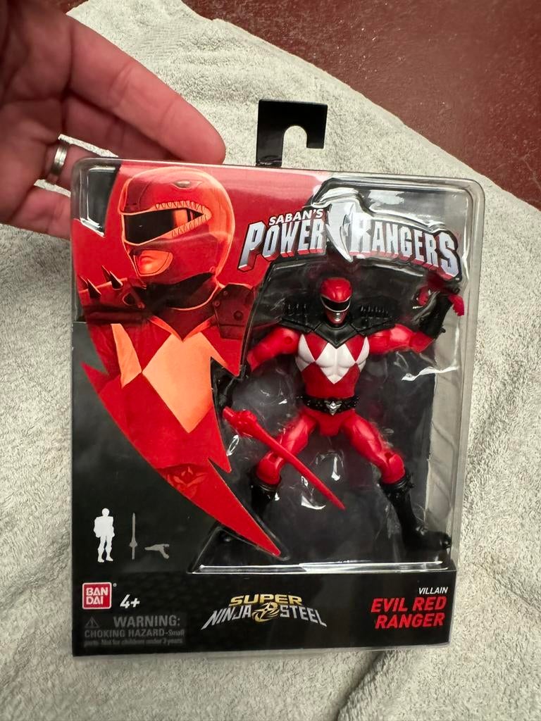 Power Rangers Rode ranger en Rita repulsa, Ophalen of Verzenden, Nieuw