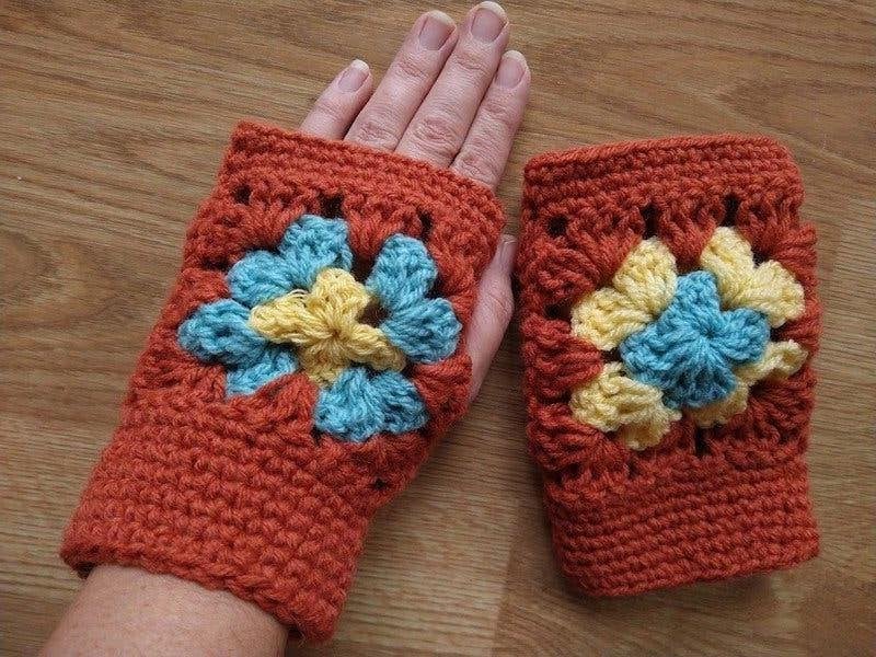 Granny square wanten handschoenen handmade, Vêtements | Femmes, Envoi, Neuf, Gants