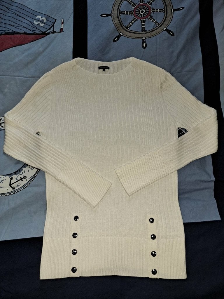 Caroline Biss dunne Trui - Stijlvol opengewerkte mouwen, XL, Vêtements | Femmes, Pulls & Gilets, Comme neuf, Taille 46/48 (XL) ou plus grande