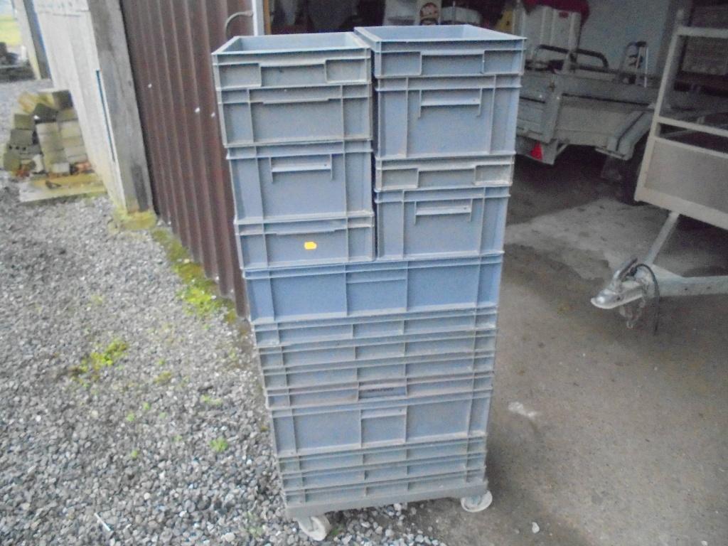 boxs  - 16 pièces, Huis en Inrichting, Woonaccessoires | Prullenbakken, Ophalen, Kunststof, Gebruikt, 50 tot 75 cm
