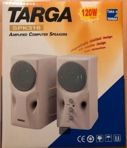Haut-parleurs PC Targa SPK316 (NOUVEAU), Informatique & Logiciels, Enlèvement, Neuf, Canal audio 2, TARGA