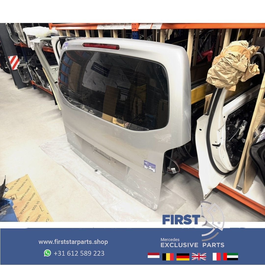 W447 VITO / V KLASSE VIP ACHTERKLEP DEUR ZWART WIT GRIJS A44, Arrière, Haillon arrière, Utilisé, -