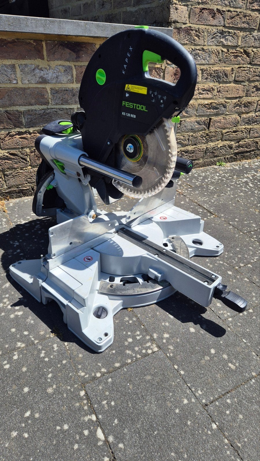 Festool kapex 120 REB, Bricolage & Construction, Enlèvement ou Envoi, Scie à onglet, 70 mm ou plus, Comme neuf