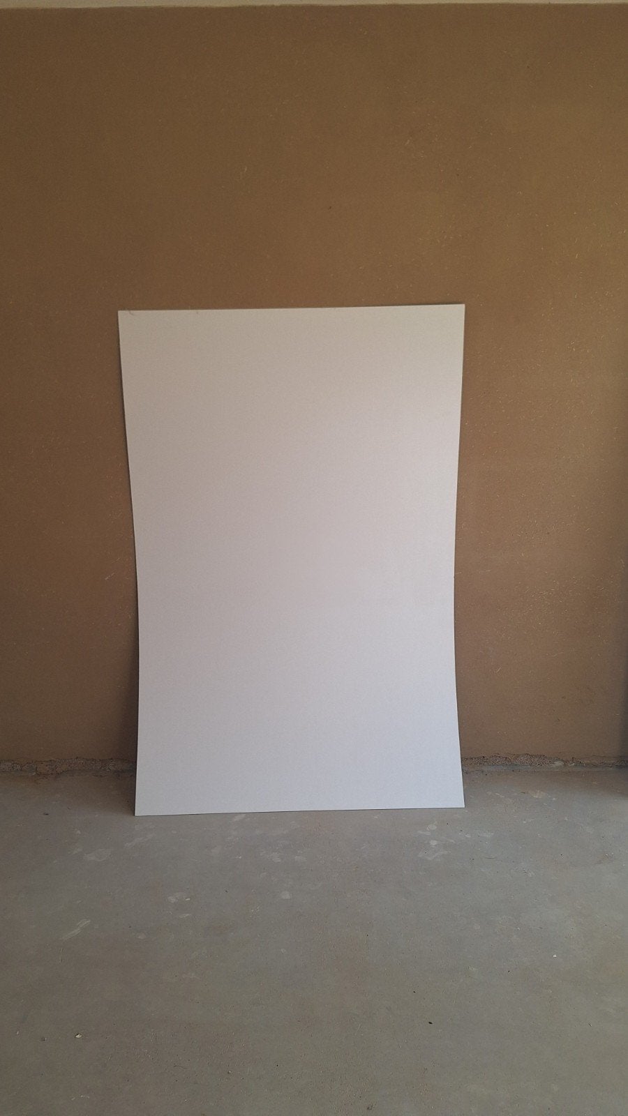 Panneau MDF peint en blanc sur une face 185 x 122 cm 2,8 mm, Enlèvement, Comme neuf, Autres matériaux, Moins de 20 mm