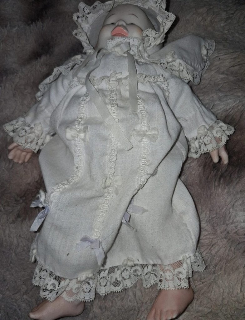 Poupée en porcelaine à 3 visages, Enlèvement, Utilisé, Autres types