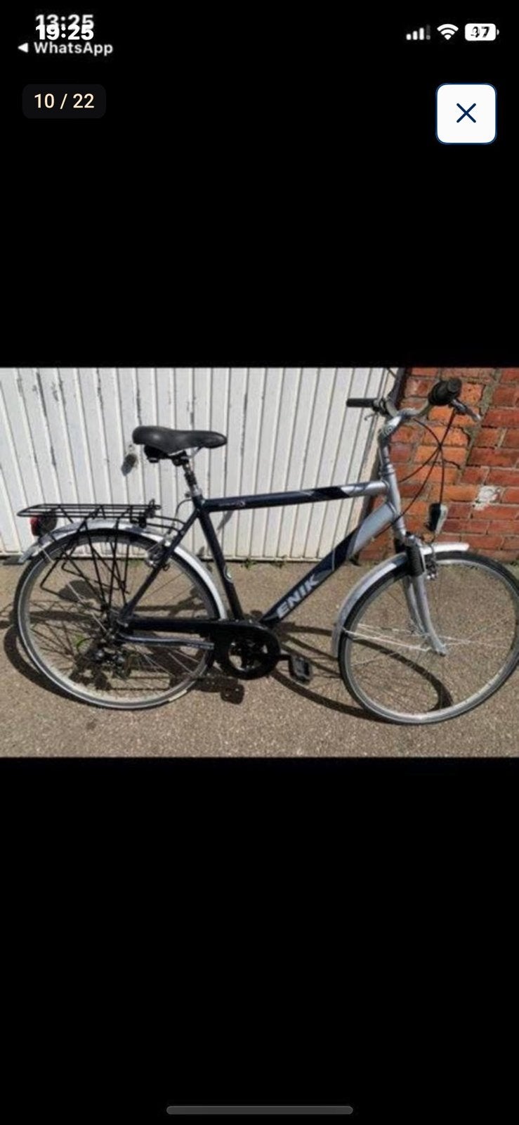 Jongen of Herenfiets Enik, Enlèvement, Comme neuf