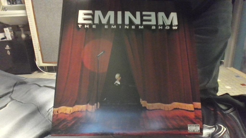 The eminem show vinyl, Gebruikt, Ophalen of Verzenden, 12 inch, Dubbel-LP