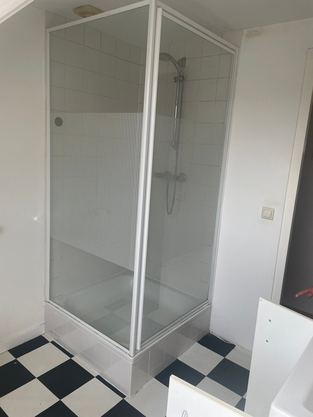 Douchecabine 90x90cm zelf demonteren!, Ophalen, Gebruikt