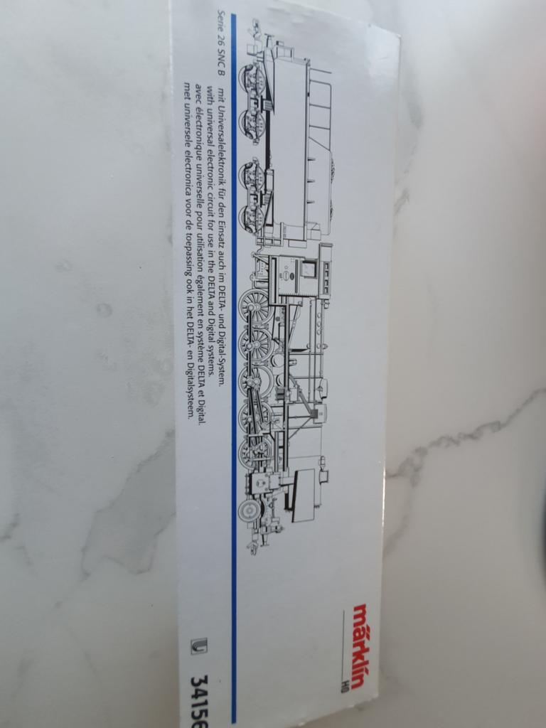 Marklin serie 26, delta digitaal, Hobby en Vrije tijd, Ophalen of Verzenden