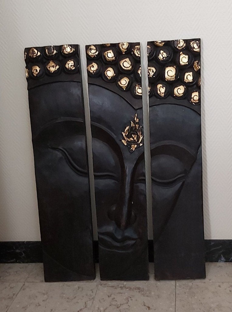 Buddha, Huis en Inrichting, Ophalen, Zo goed als nieuw, Zwart