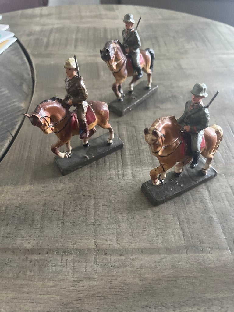 Lineol trois cavaliers etat neuf, Verzamelen, Ophalen of Verzenden
