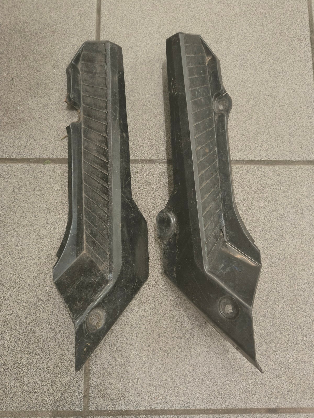 Honda Camino - set voetkappen en zijkappen te restaureren, Fietsen en Brommers, Ophalen of Verzenden, Gebruikt, Frame, Honda camino amigo novio