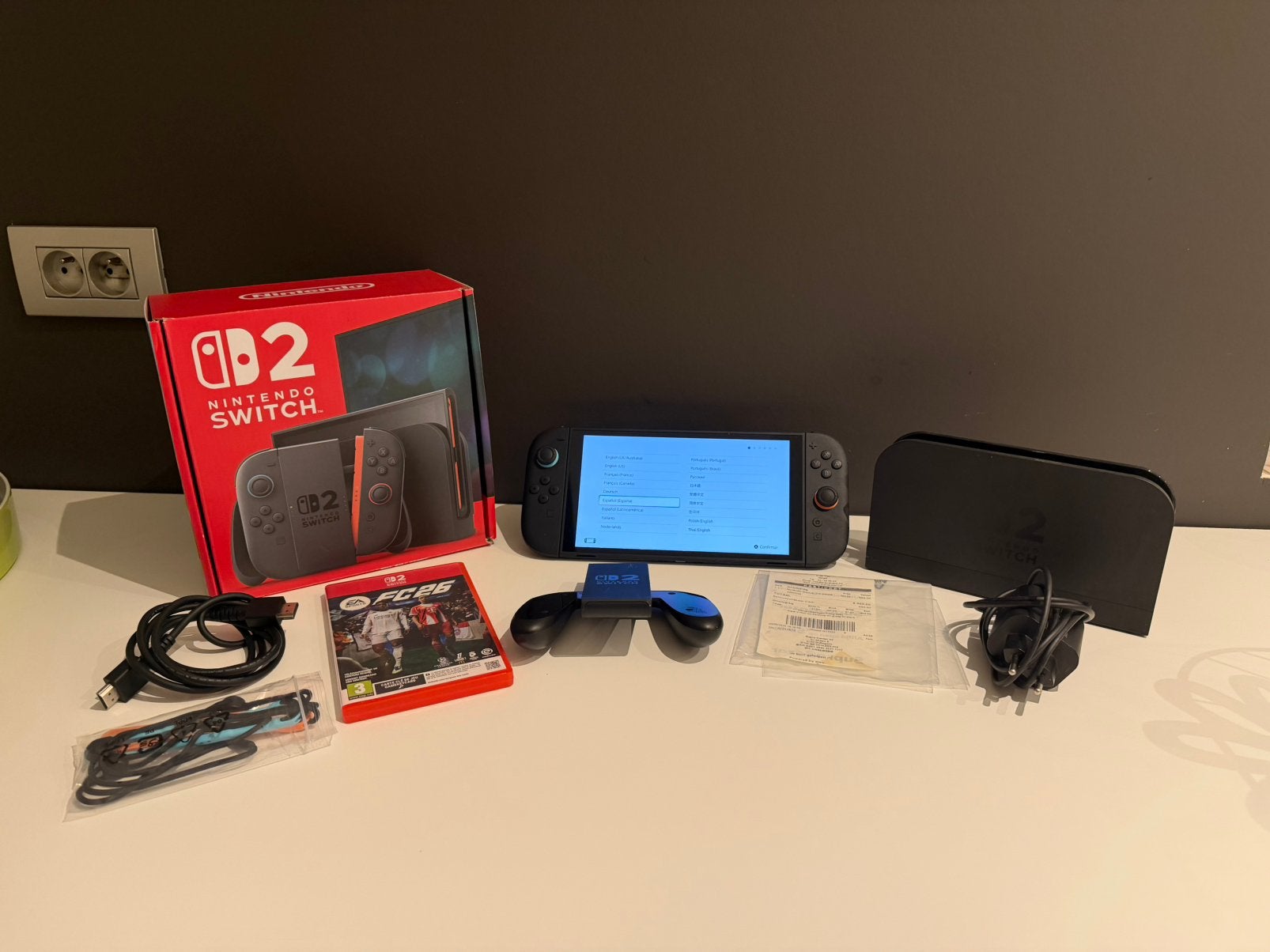 Nintendo Switch 2 + FC 26 met garantie, Ophalen of Verzenden, Zo goed als nieuw