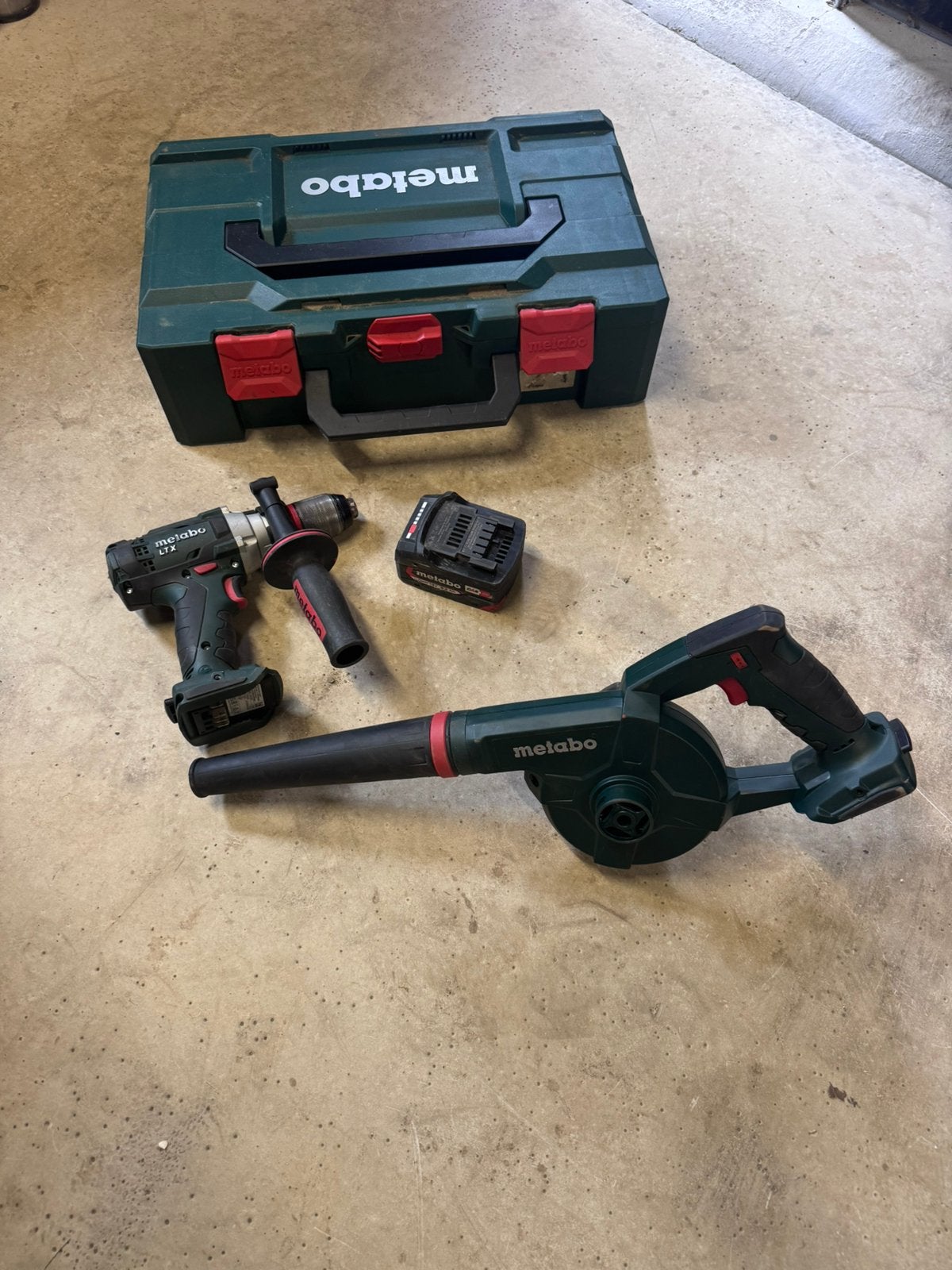 Metabo set, Doe-het-zelf en Bouw, Ophalen, Zo goed als nieuw
