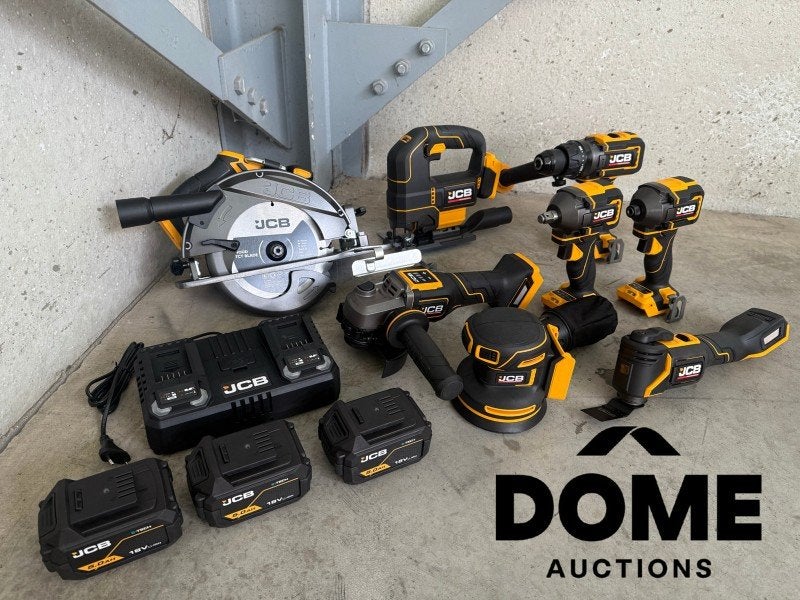 Ensemble de 12 outils sans fil JCB, Autos : Divers, Remorques