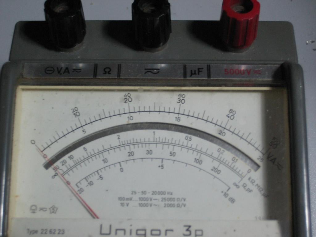 Multimètre Unigor 3P, Enlèvement ou Envoi, Utilisé