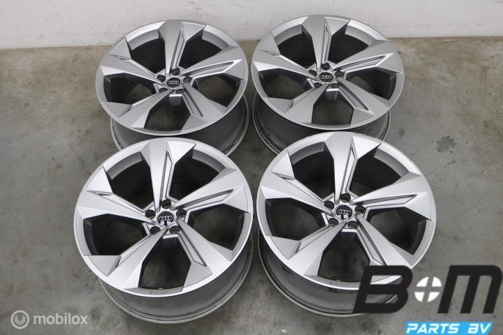 ORIGINEEL! 22 inch Audi Sport velgen Audi Q7 4M! 4M0601025CD, Véhicule de tourisme, Autres dimensions, Utilisé, Jante(s)