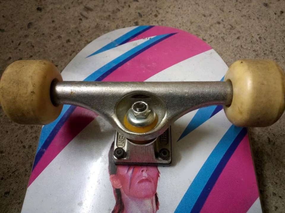 139mm Independent Skateboard Trucks Pair incl. Wheels, Enlèvement ou Envoi, Utilisé, Skateboard, Longboard