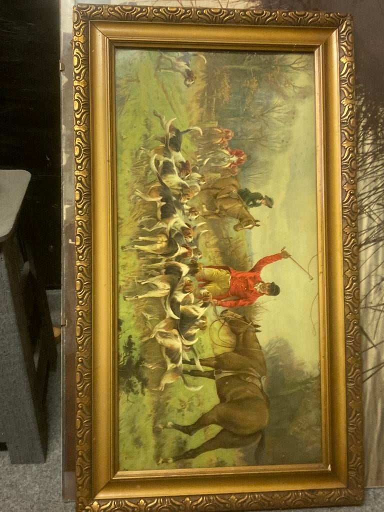 Schilderijen met jacht te paard, Enlèvement